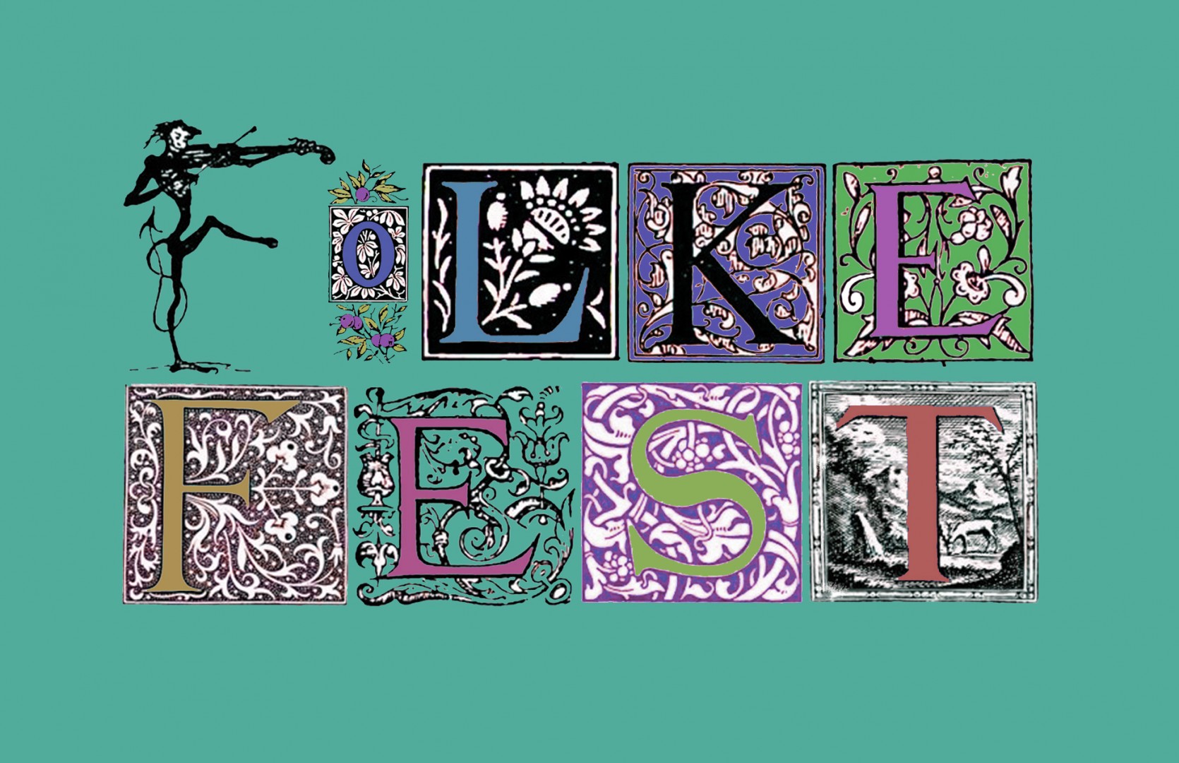 FolkeFest Logo Stacked Coloured SAGE