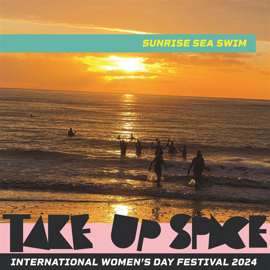 Take Up Space 2024: Sunrise Sea Swim